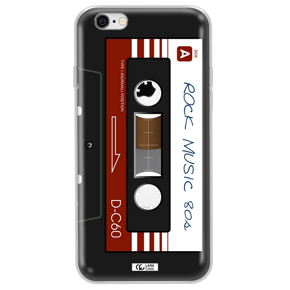 Ruck Music Cassette Apple iPhone 6 Clear TPU Case