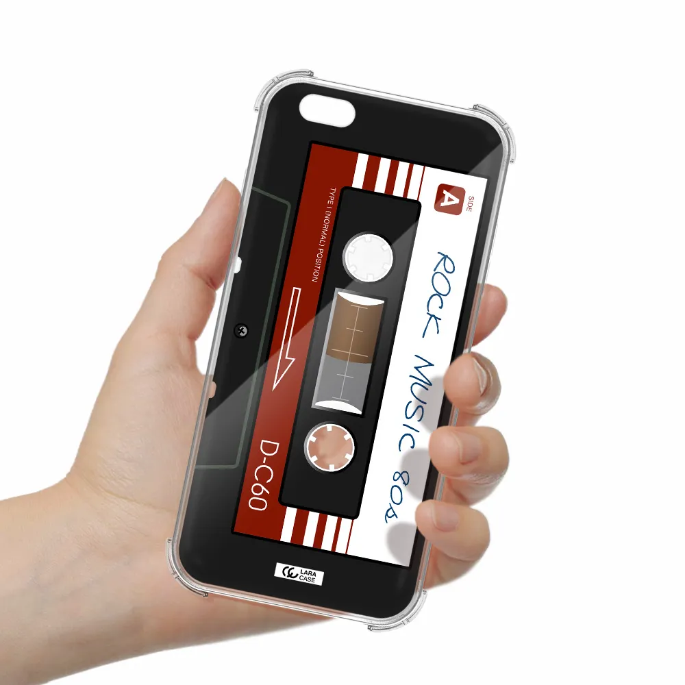 Ruck Music Cassette Apple iPhone 6 s plus Clear PC Case