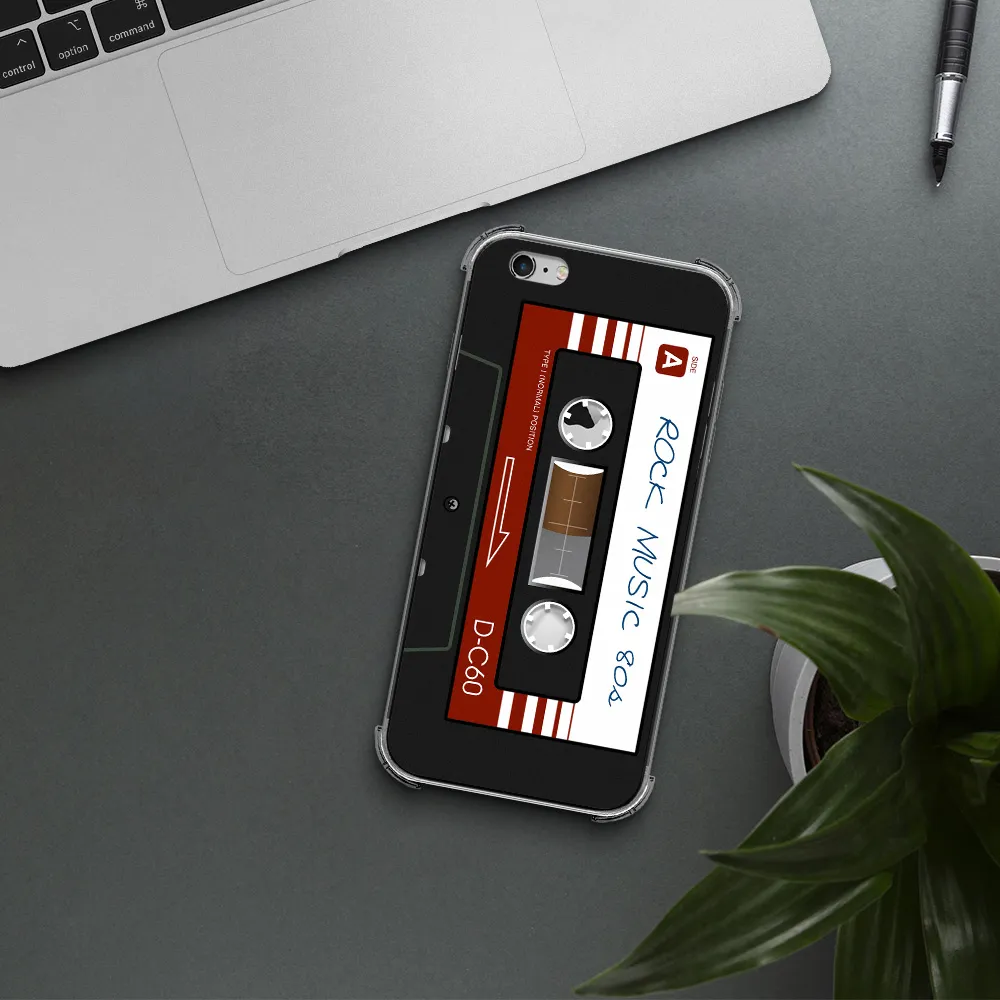 Ruck Music Cassette Apple iPhone 6S Clear PC Case