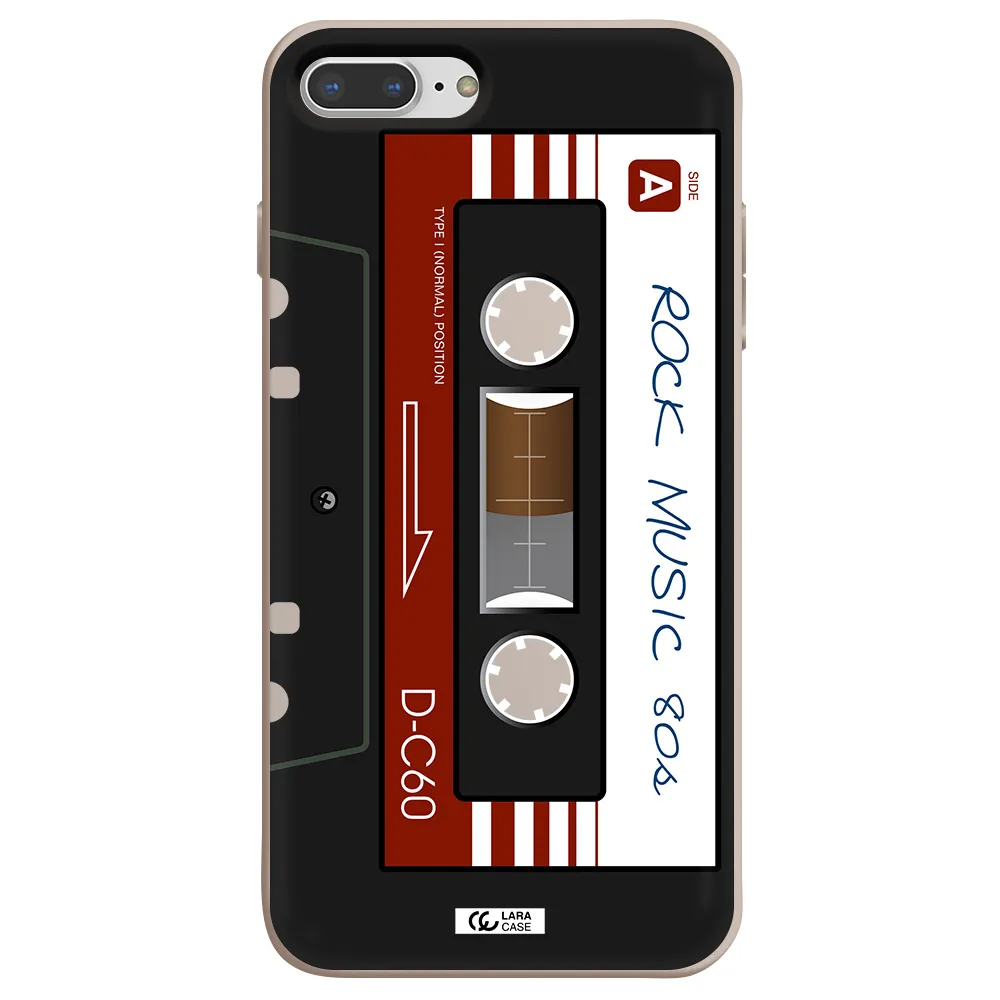 Ruck Music Cassette Apple iPhone 7 plus Silicone Stone Case
