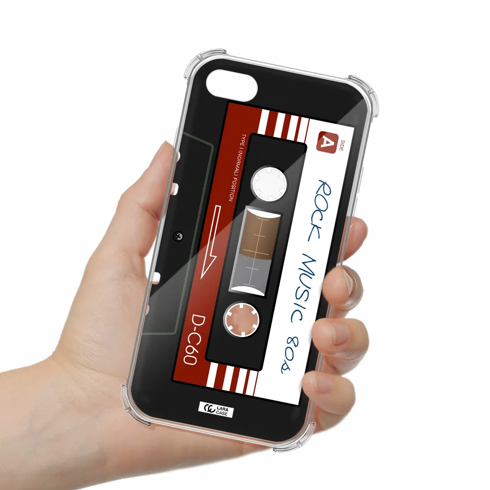 Ruck Music Cassette Apple iPhone 8 Clear PC Case