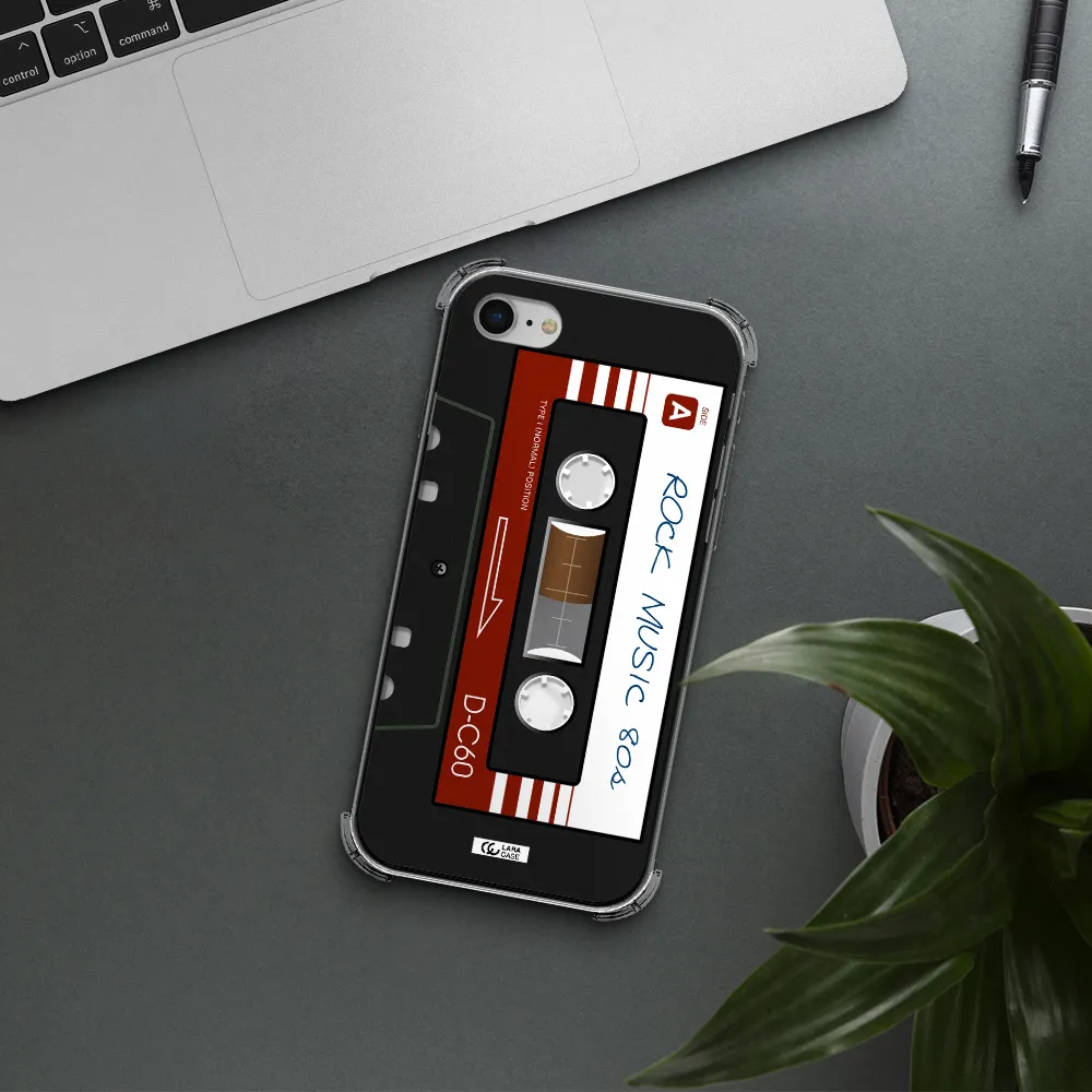 Ruck Music Cassette Apple iPhone se 2020 Clear PC Case