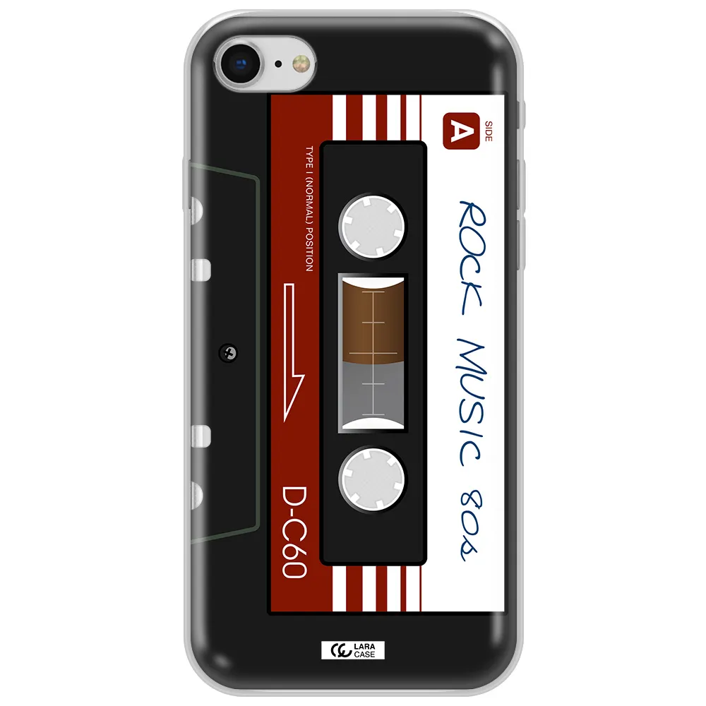 Ruck Music Cassette Apple Iphone Se 2020 Clear Tpu Case