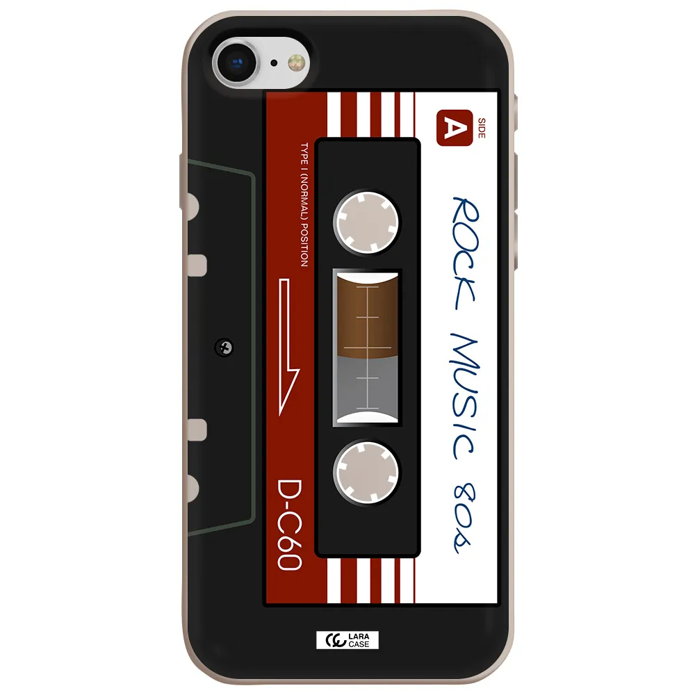 Ruck Music Cassette Apple iPhone se 2020 Silicone Stone Case