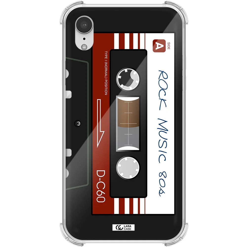 Ruck Music Cassette Apple iPhone XR Clear PC Case