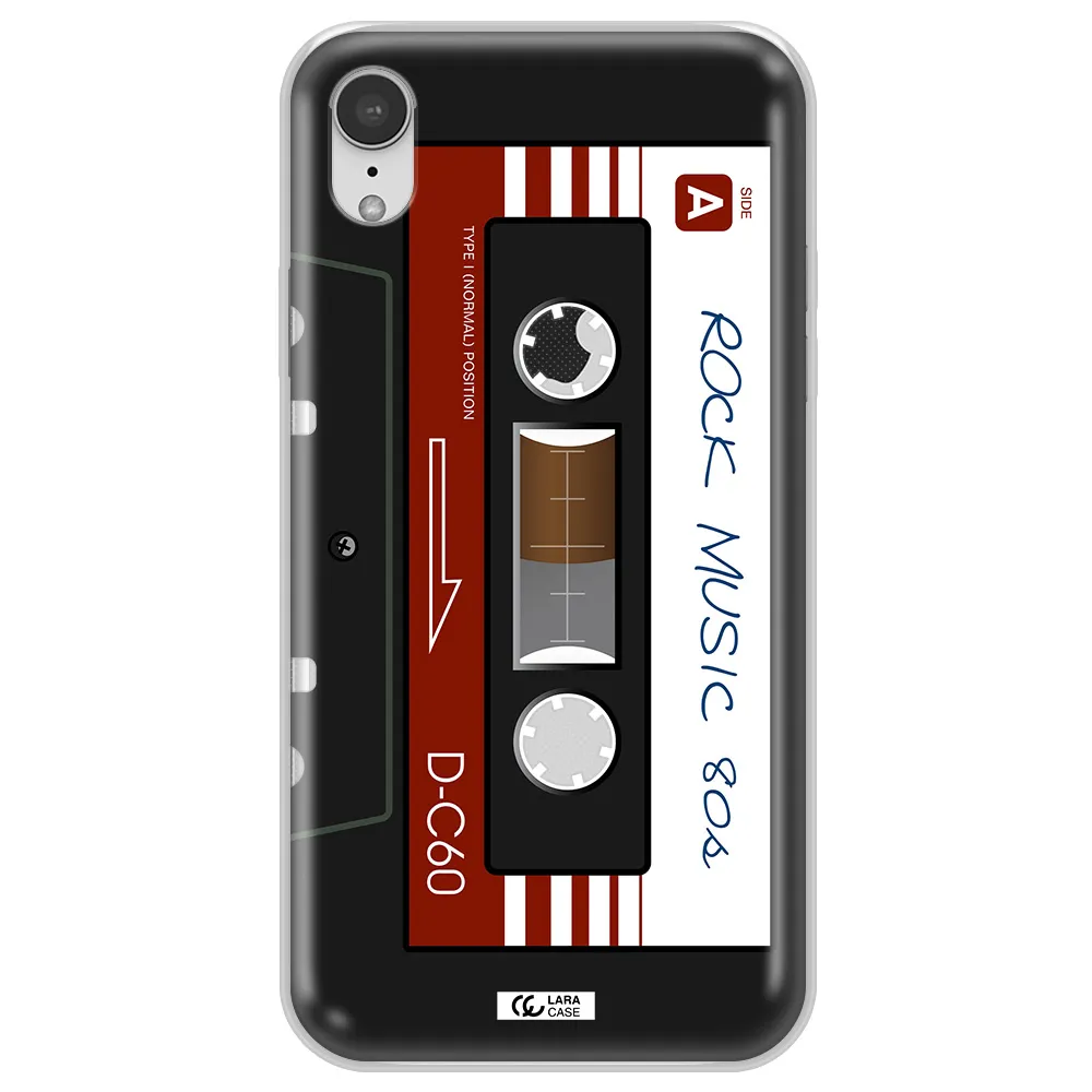 Ruck Music Cassette Apple iPhone XR Clear TPU Case