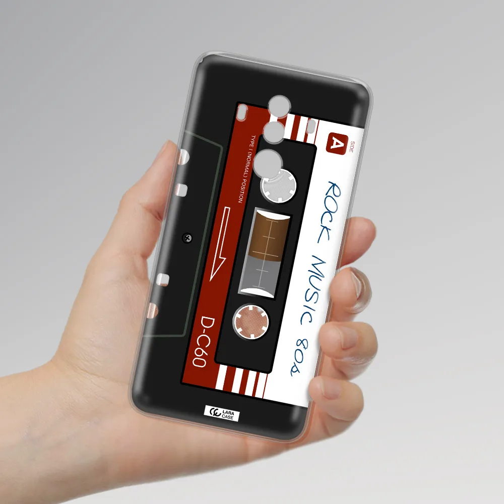 Ruck Music Cassette Huawei Mate 10 Pro Clear TPU Case