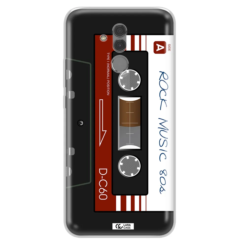 Ruck Music Cassette Huawei Mate 20 Lite Clear TPU Case