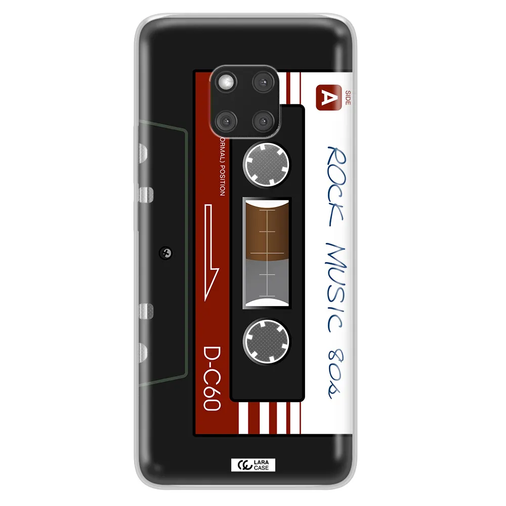 Ruck Music Cassette Huawei Mate 20 Pro Clear TPU Case