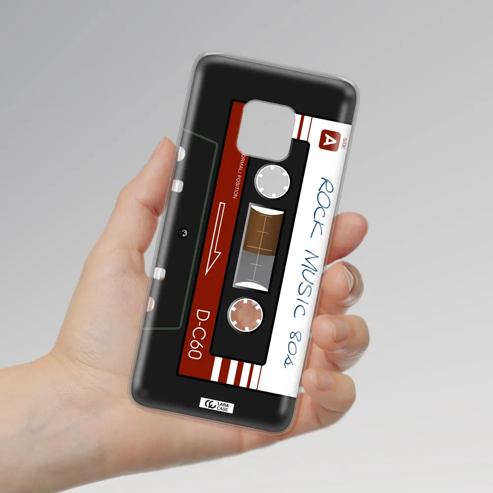 Ruck Music Cassette Huawei Mate 20 Pro Clear TPU Case
