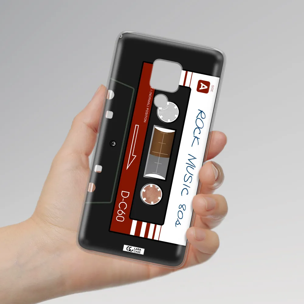 Ruck Music Cassette Huawei Mate 20X Clear TPU Case