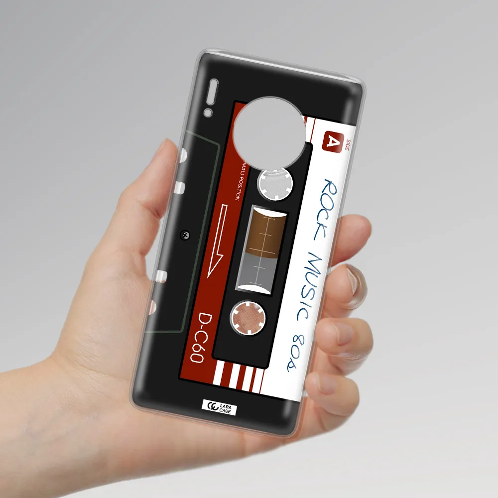 Ruck Music Cassette Huawei Mate 30 Pro Clear TPU Case