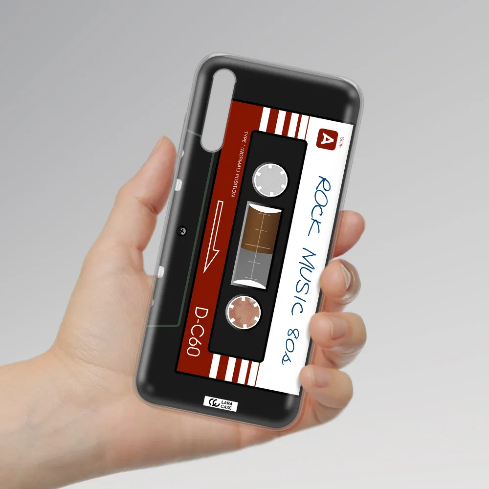 Ruck Music Cassette Huawei P Smart S Clear TPU Case