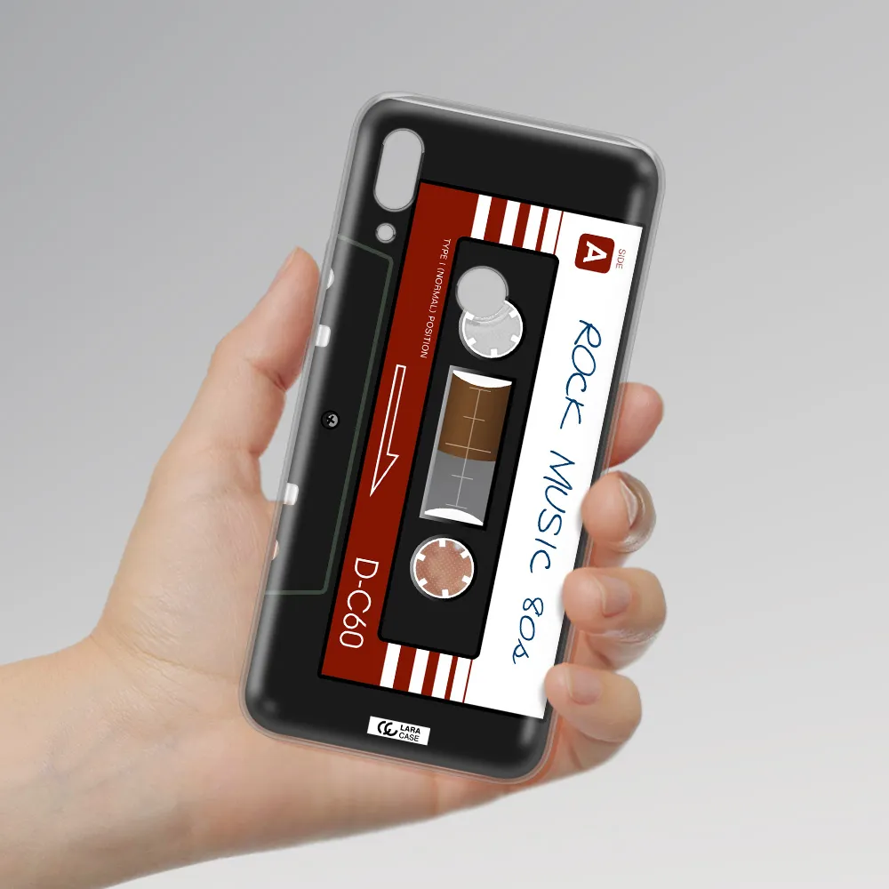 Ruck Music Cassette Huawei P Smart Z Clear TPU Case