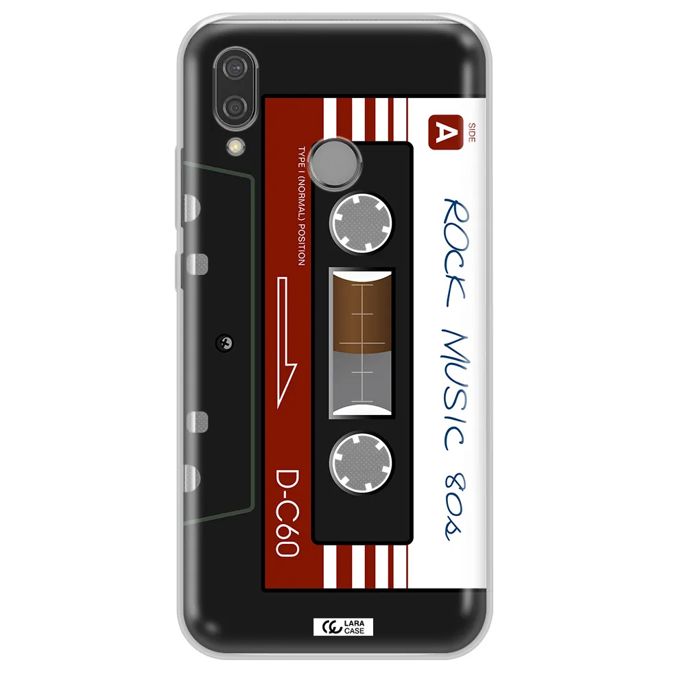 Ruck Music Cassette Huawei P20 Lite Clear TPU Case