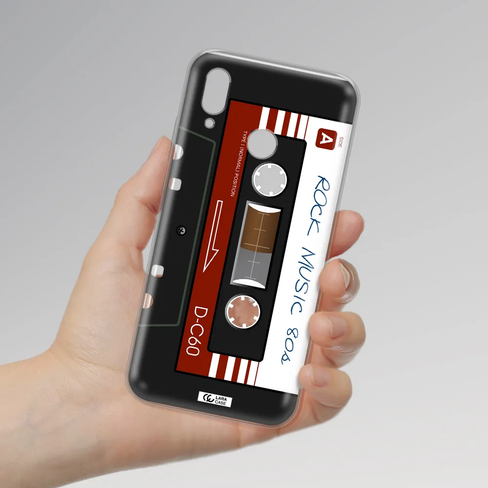 Ruck Music Cassette Huawei P20 Lite Clear TPU Case
