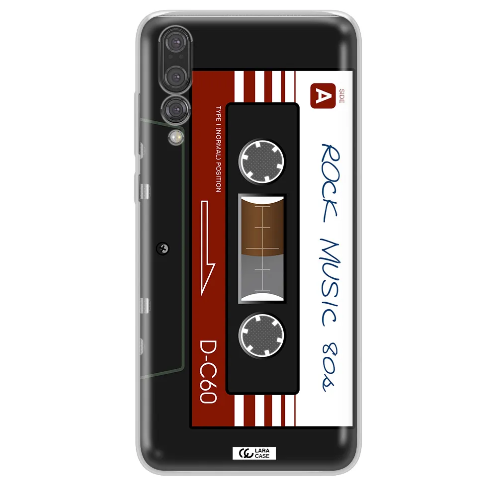 Ruck Music Cassette Huawei P20 Pro Clear TPU Case