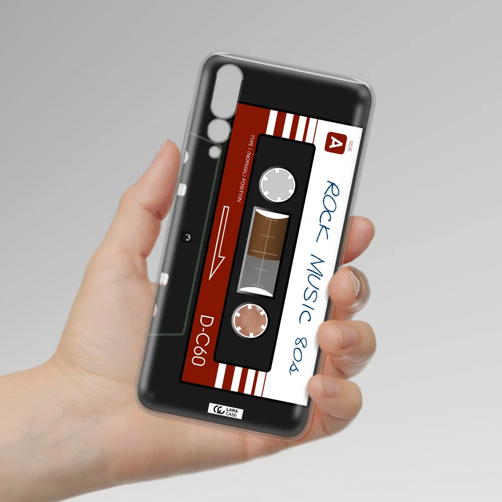 Ruck Music Cassette Huawei P20 Pro Clear TPU Case