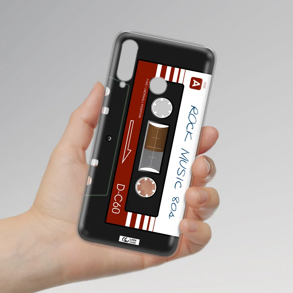 Ruck Music Cassette Huawei P30 Lite Clear TPU Case