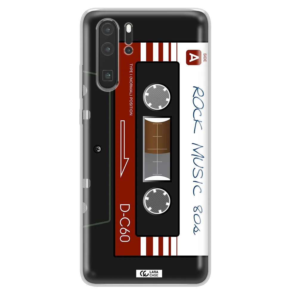 Ruck Music Cassette Huawei P30 Pro Clear TPU Case