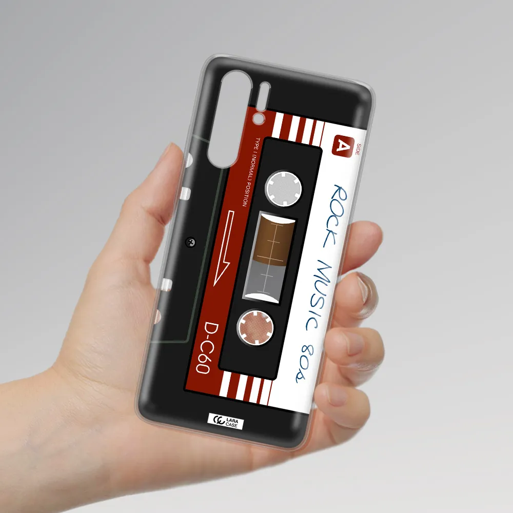 Ruck Music Cassette Huawei P30 Pro Clear TPU Case