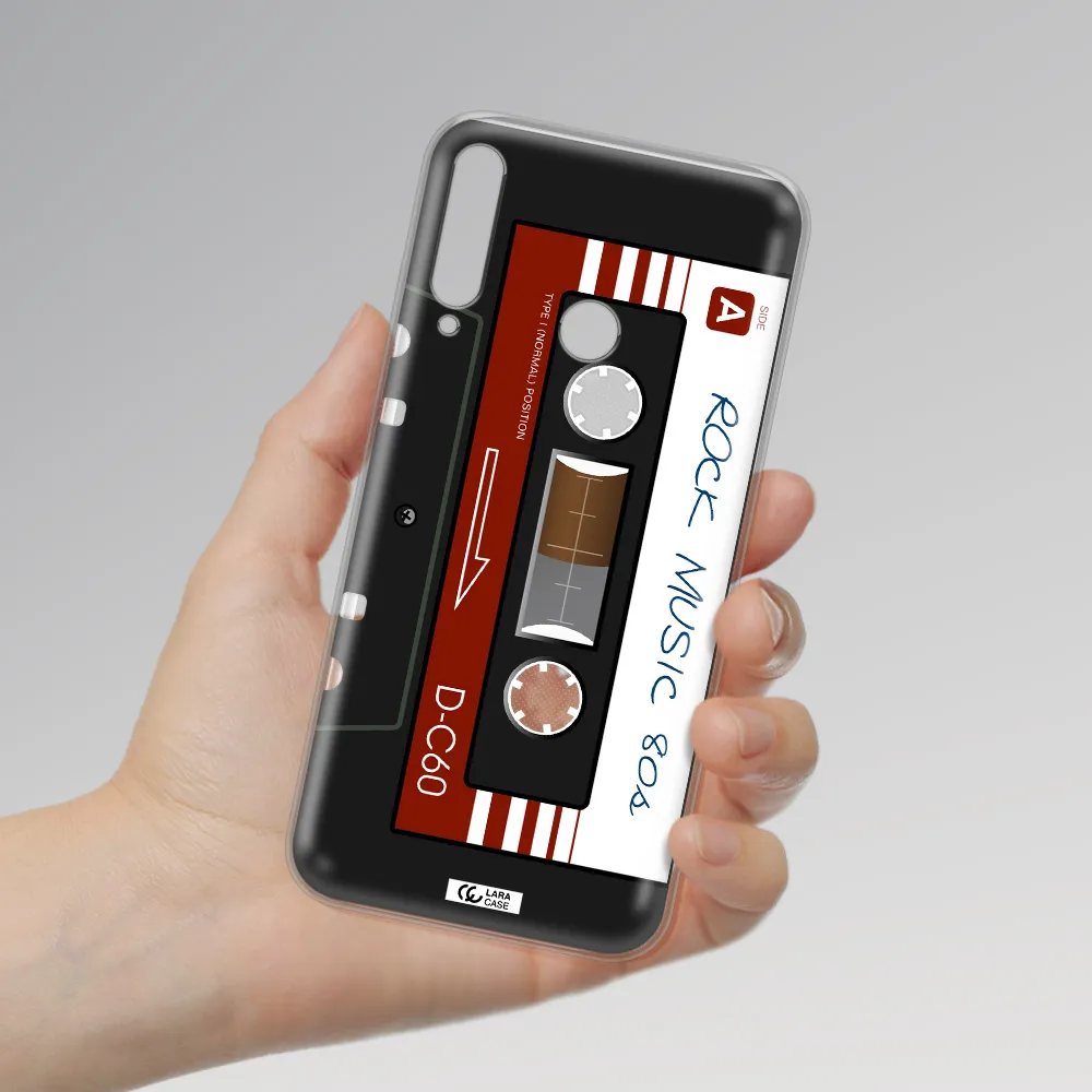 Ruck Music Cassette Huawei P40 Lite E Clear TPU Case