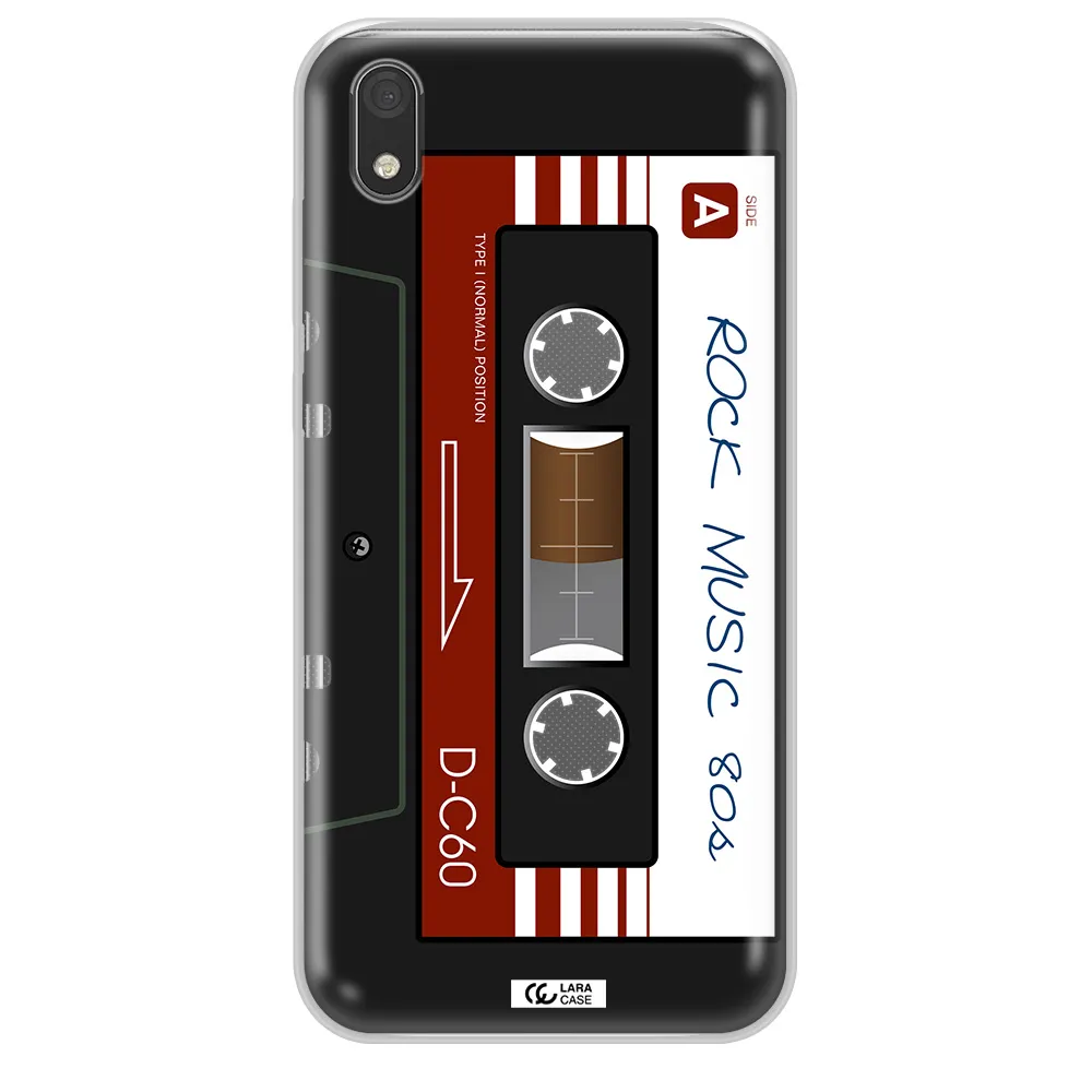 Ruck Music Cassette Huawei Y5 2019 Clear TPU Case
