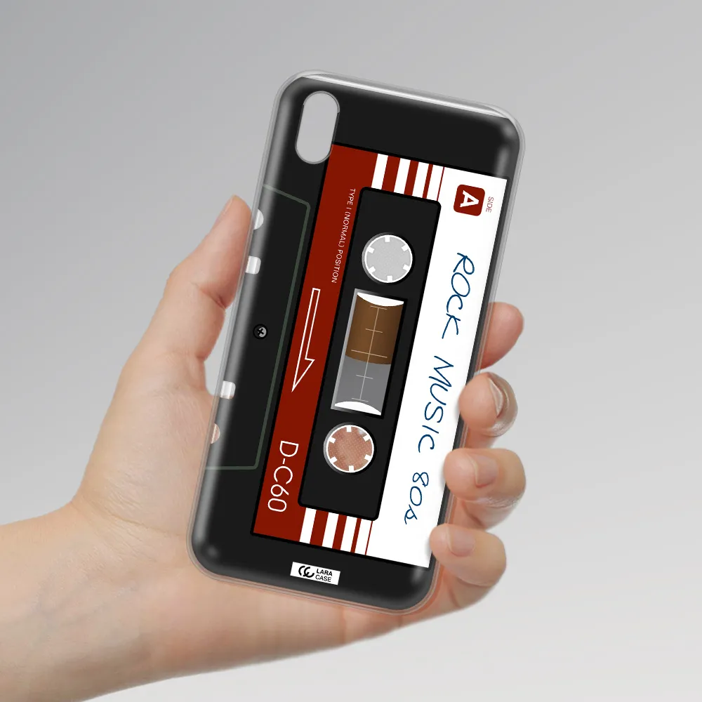 Ruck Music Cassette Huawei Y5 2019 Clear TPU Case