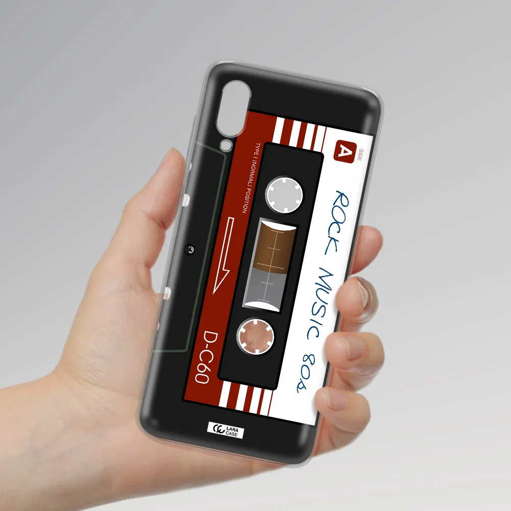 Ruck Music Cassette Samsung A02 Clear TPU Case