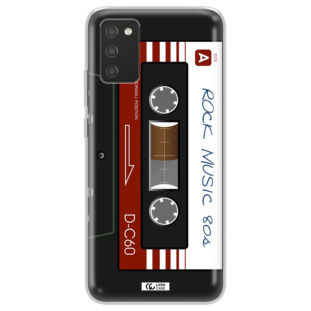 Ruck Music Cassette Samsung A02S Clear TPU Case