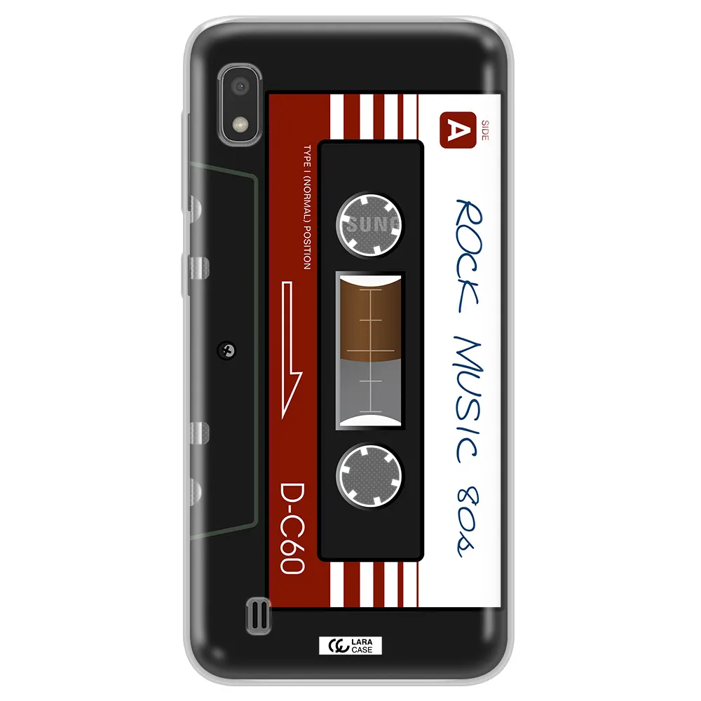Ruck Music Cassette Samsung A10 Clear TPU Case