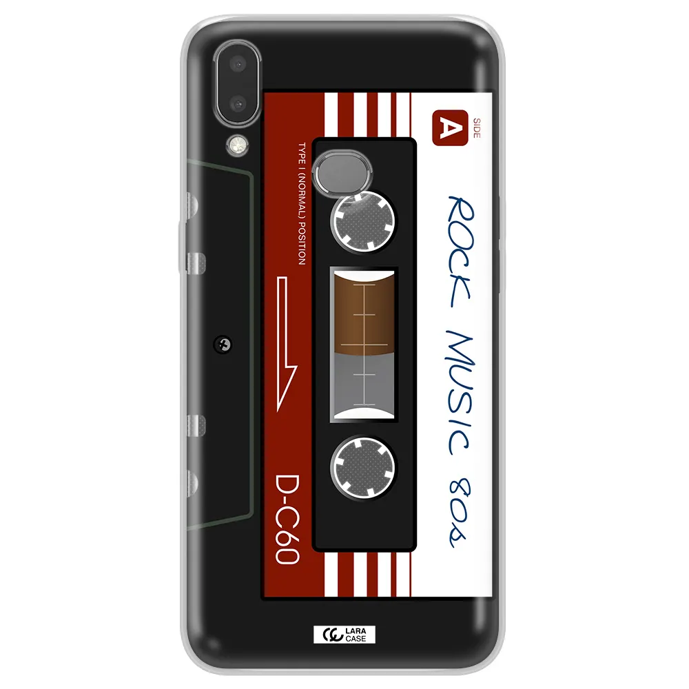 Ruck Music Cassette Samsung A10S Clear TPU Case