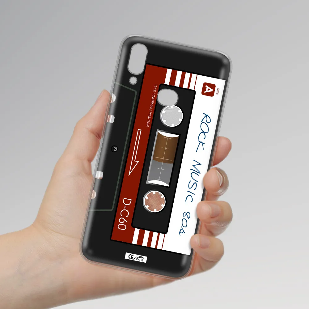 Ruck Music Cassette Samsung A10S Clear TPU Case