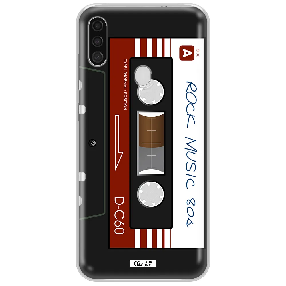 Ruck Music Cassette Samsung A11 Clear TPU Case