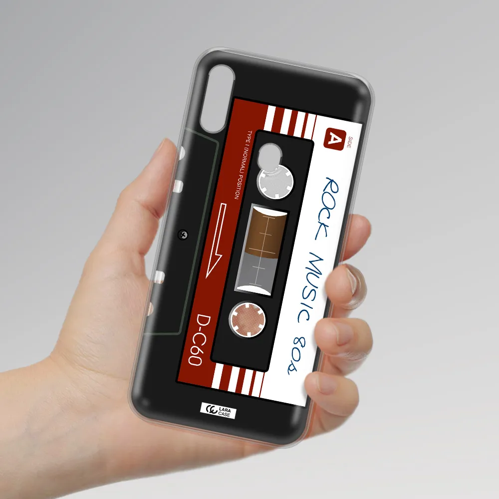 Ruck Music Cassette Samsung A11 Clear TPU Case