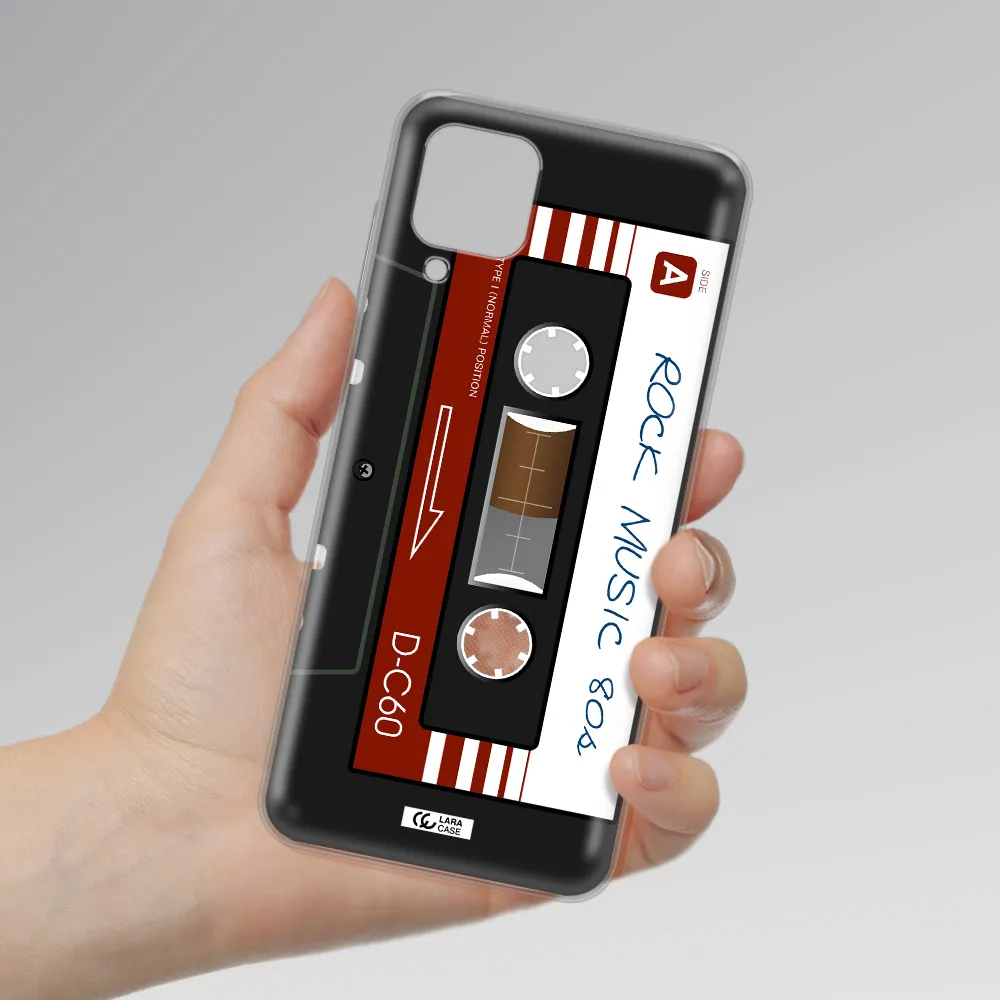 Ruck Music Cassette Samsung A12 4g Clear TPU Case