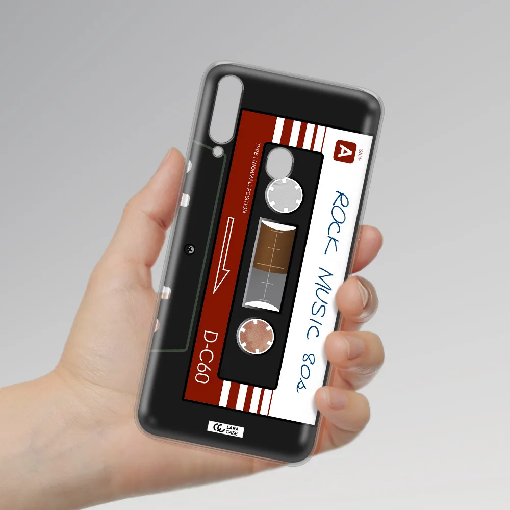 Ruck Music Cassette Samsung A20S Clear TPU Case