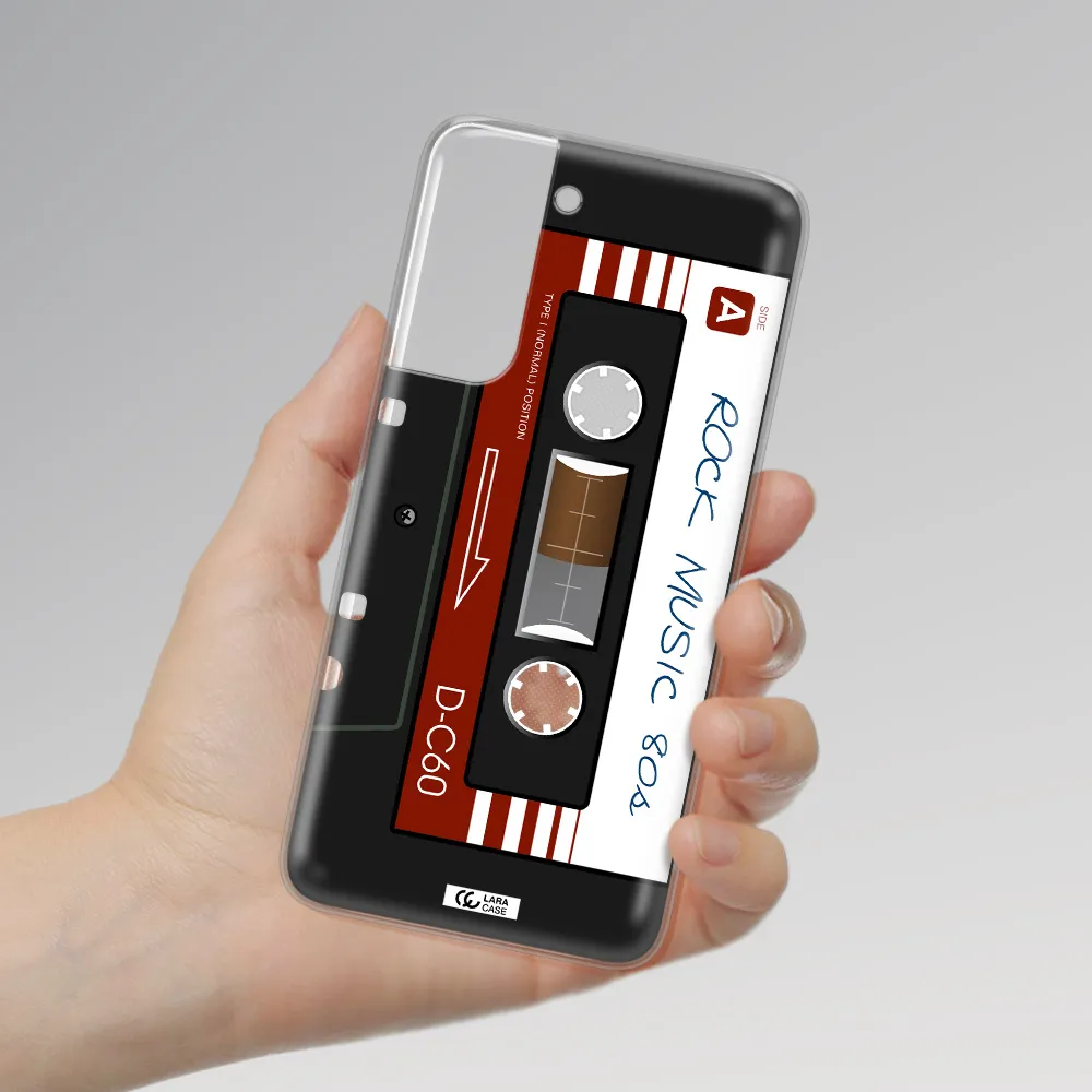 Ruck Music Cassette Samsung A21 Fe Clear TPU Case