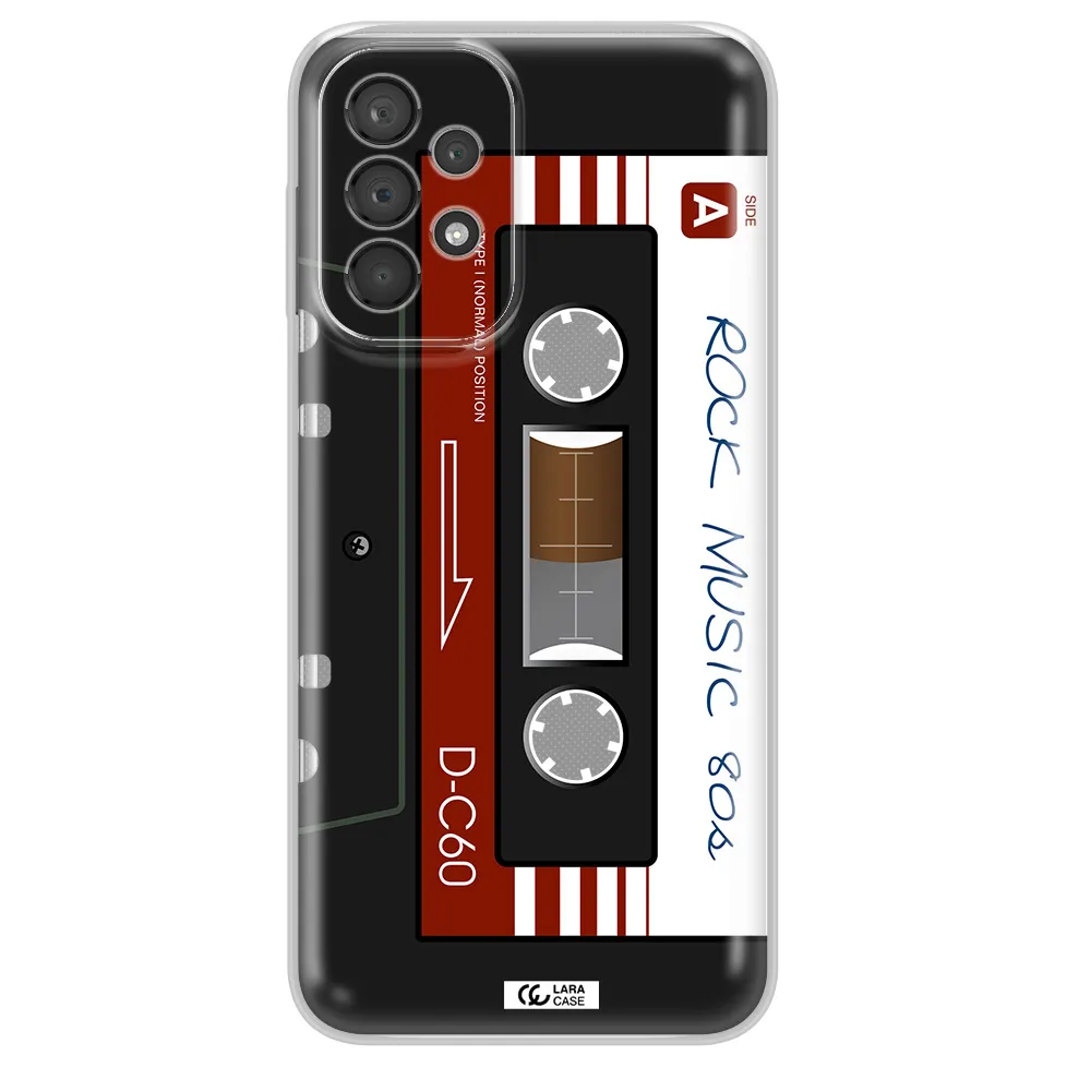 Ruck Music Cassette Samsung A23 5G Clear Tpu Case