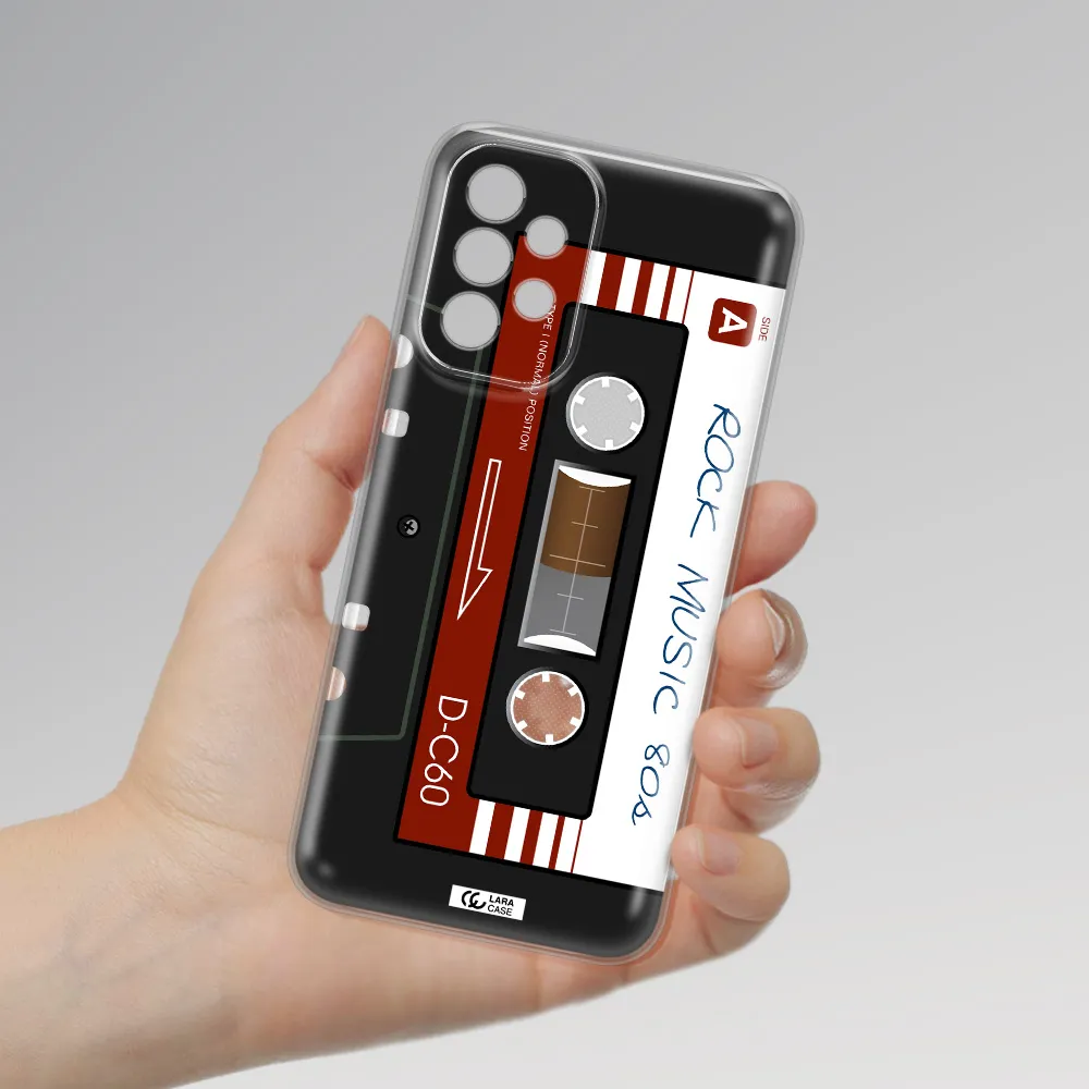 Ruck Music Cassette Samsung A23 5G Clear Tpu Case