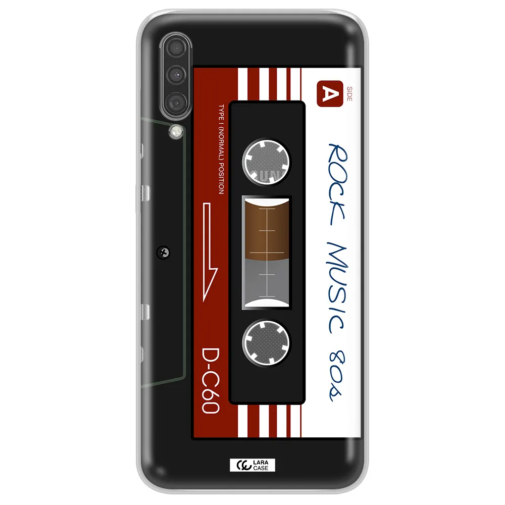 Ruck Music Cassette Samsung A30S Clear TPU Case