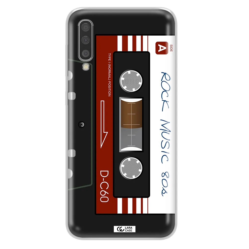 Ruck Music Cassette Samsung A50 Clear TPU Case