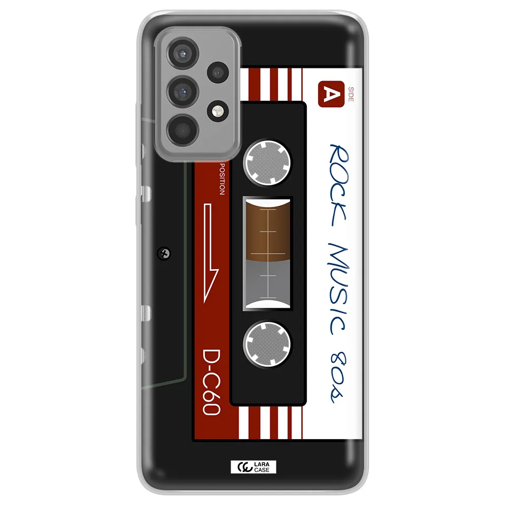 Ruck Music Cassette Samsung A52 Clear TPU Case