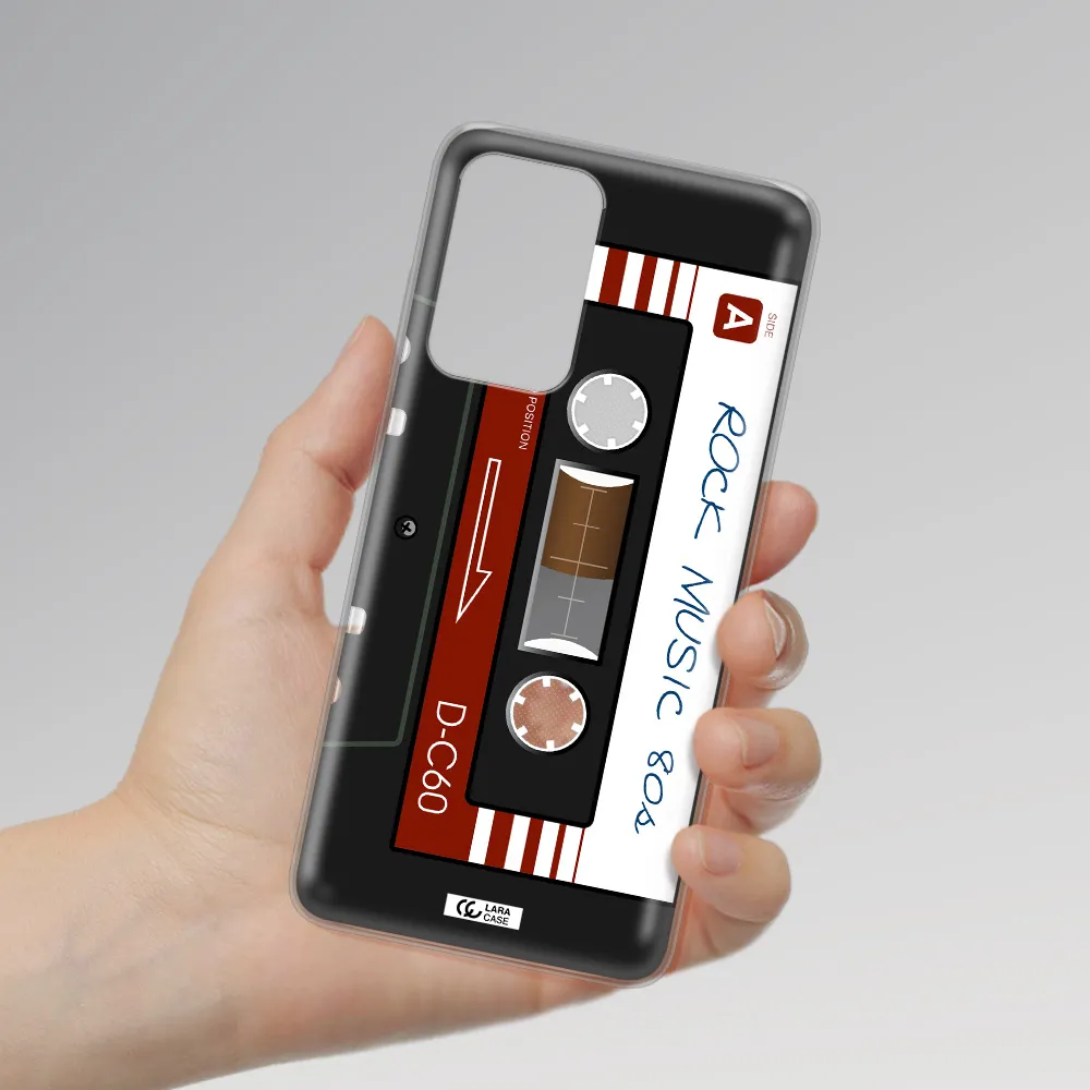 Ruck Music Cassette Samsung A52 Clear TPU Case