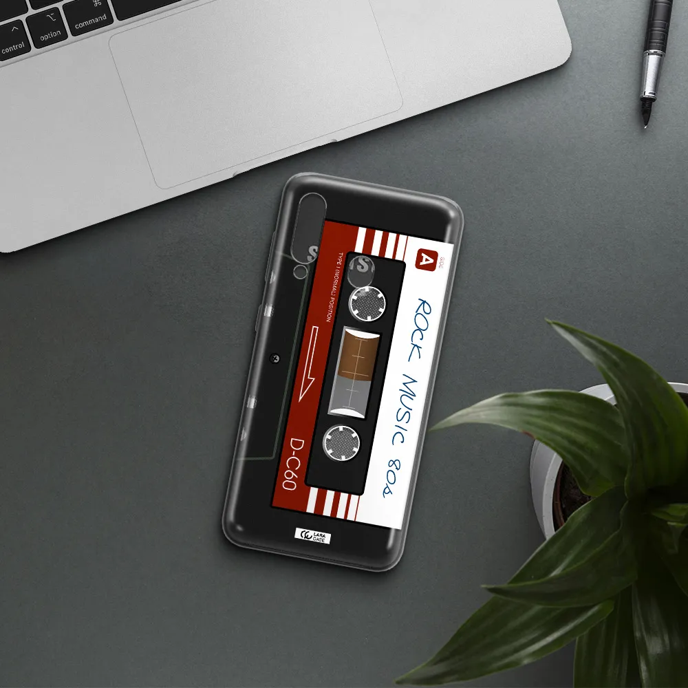 Ruck Music Cassette Samsung A60 Clear TPU Case