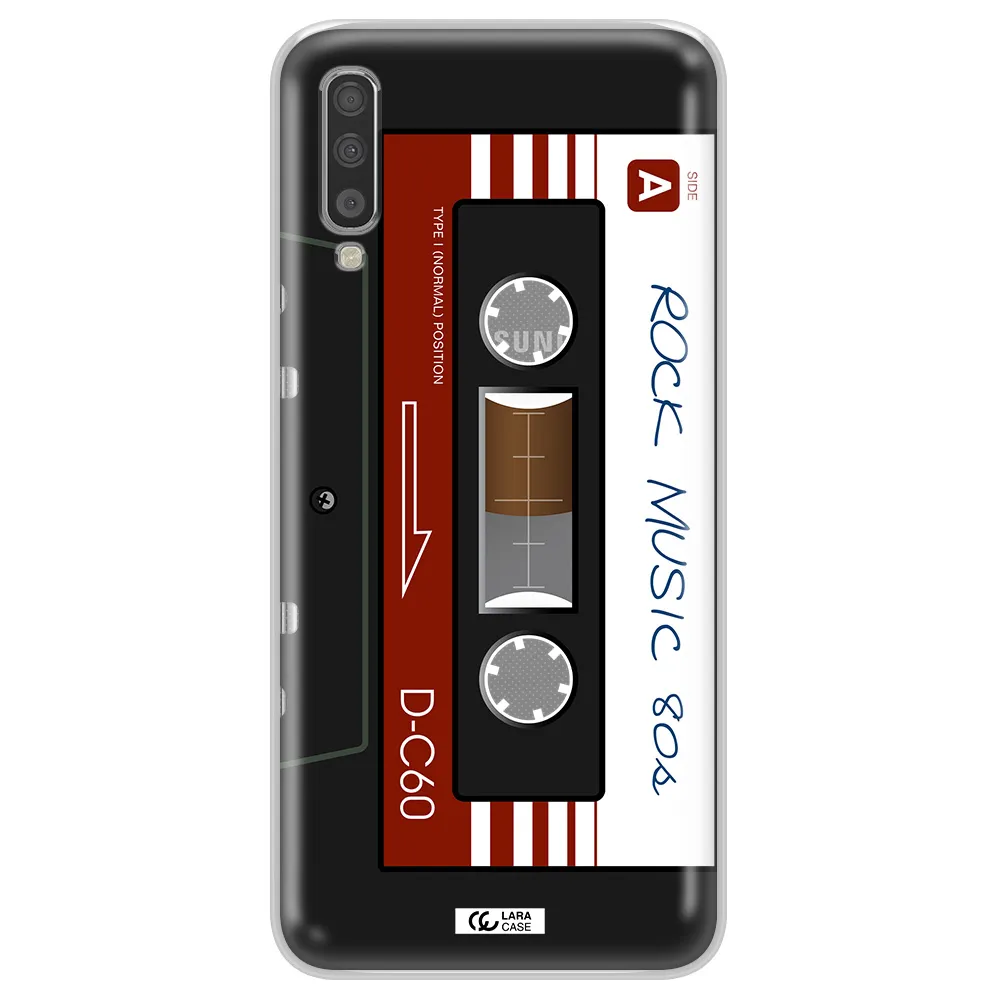 Ruck Music Cassette Samsung A70S Clear Tpu Case