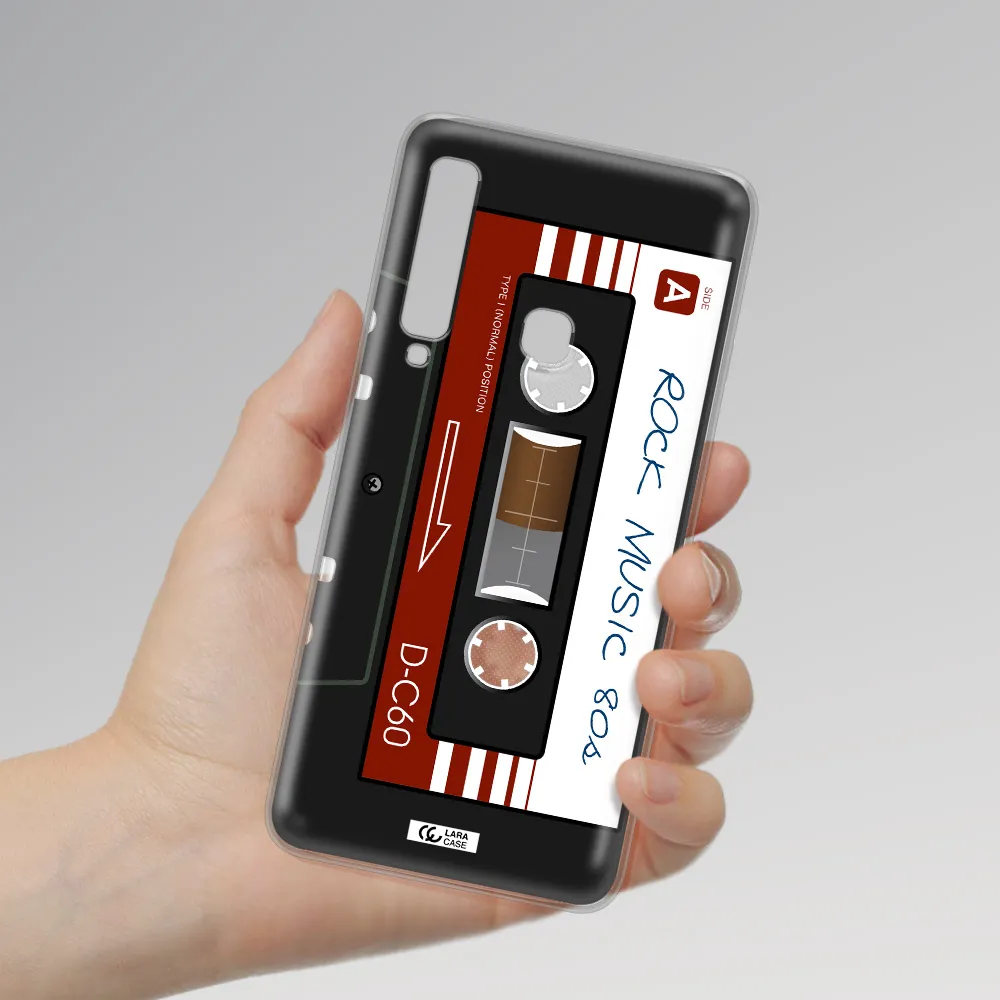 Ruck Music Cassette Samsung A9 2018 Clear TPU Case