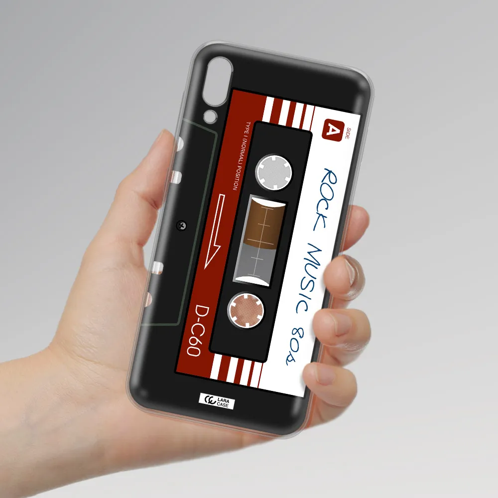 Ruck Music Cassette Samsung M10 Clear TPU Case