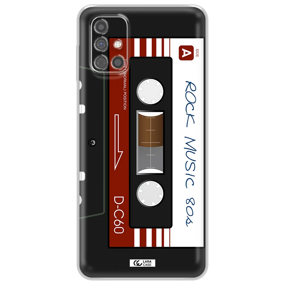 Ruck Music Cassette Samsung M31S Clear TPU Case
