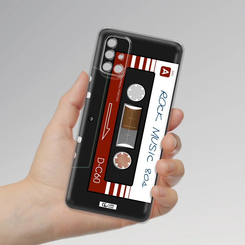 Ruck Music Cassette Samsung M31S Clear TPU Case